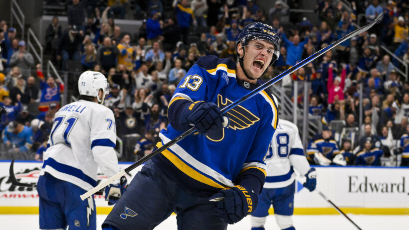 NHL: Tampa Bay Lightning at St. Louis Blues