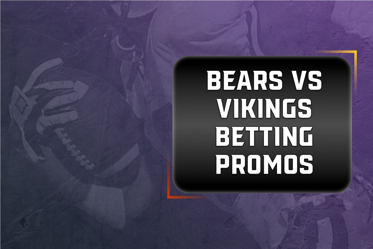 Bears-Vikings betting promos