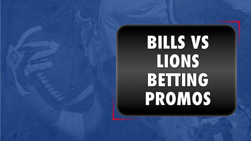 Bills-Lions betting promos