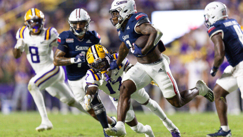 South Alabama Jaguars wide receiver Jamaal Pritchett