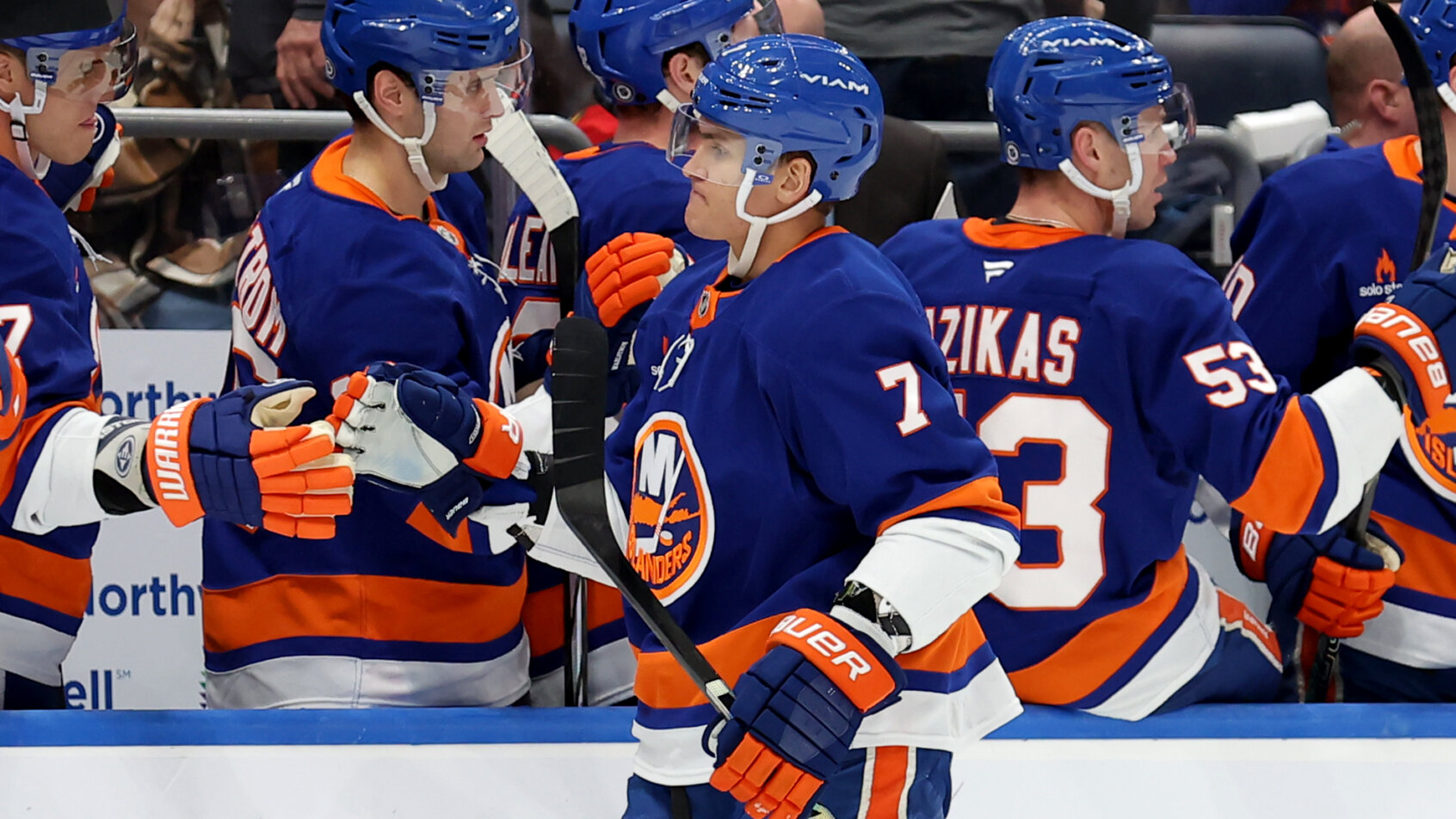 NHL: Chicago Blackhawks at New York Islanders
