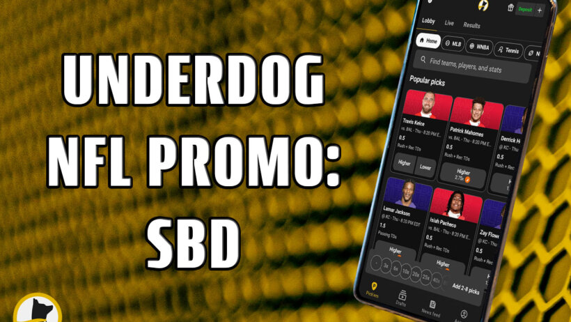 Underdog NFL promo