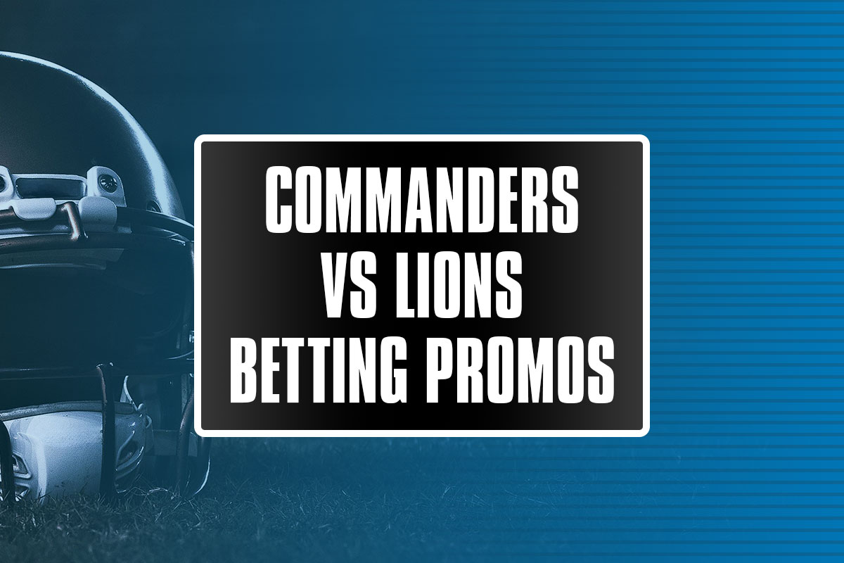 commanders vs lions betting promos