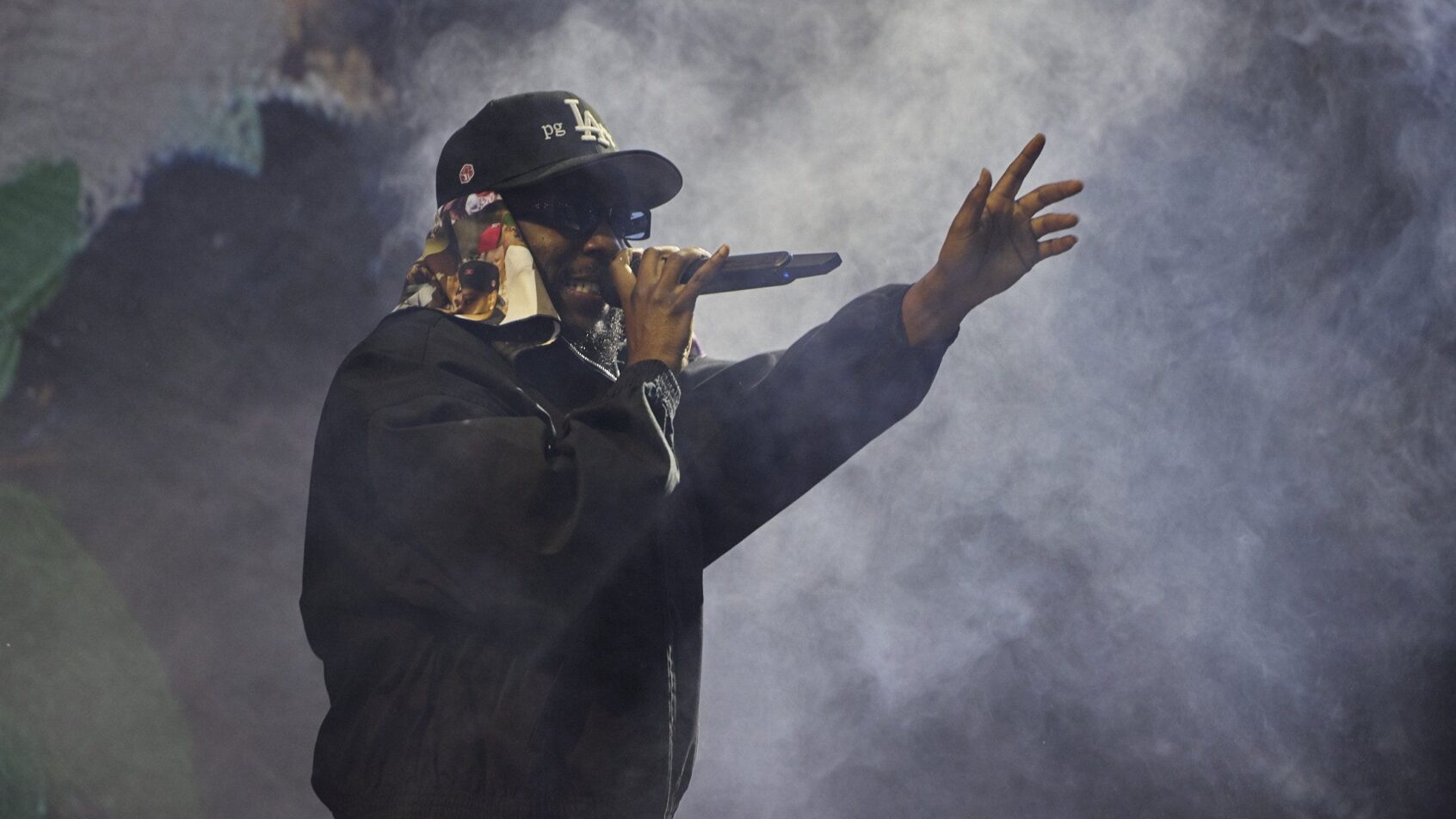 Kendrick Lamar performing at Austin City Limits in 2023