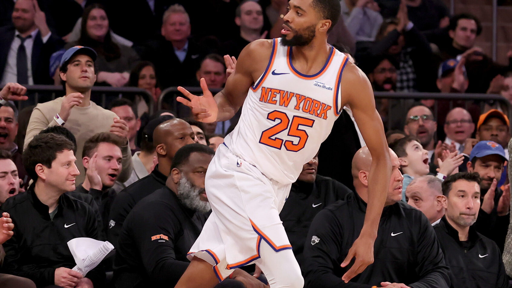 NBA: Detroit Pistons at New York Knicks