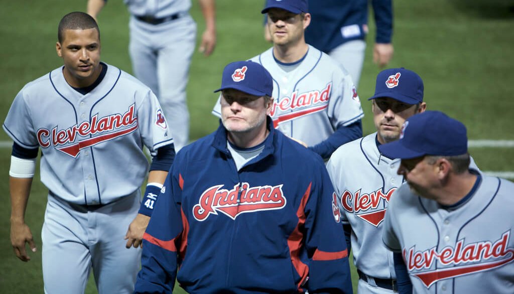 Cleveland Indians manager Eric Wedge