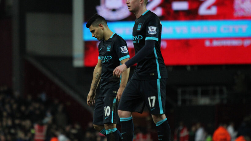 Sergio Aguero and Kevin de Bruyne