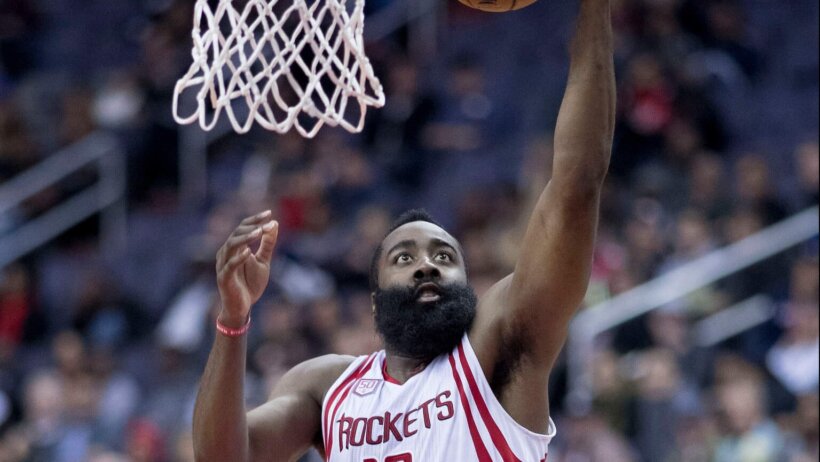 James Harden of the Houston Rockets