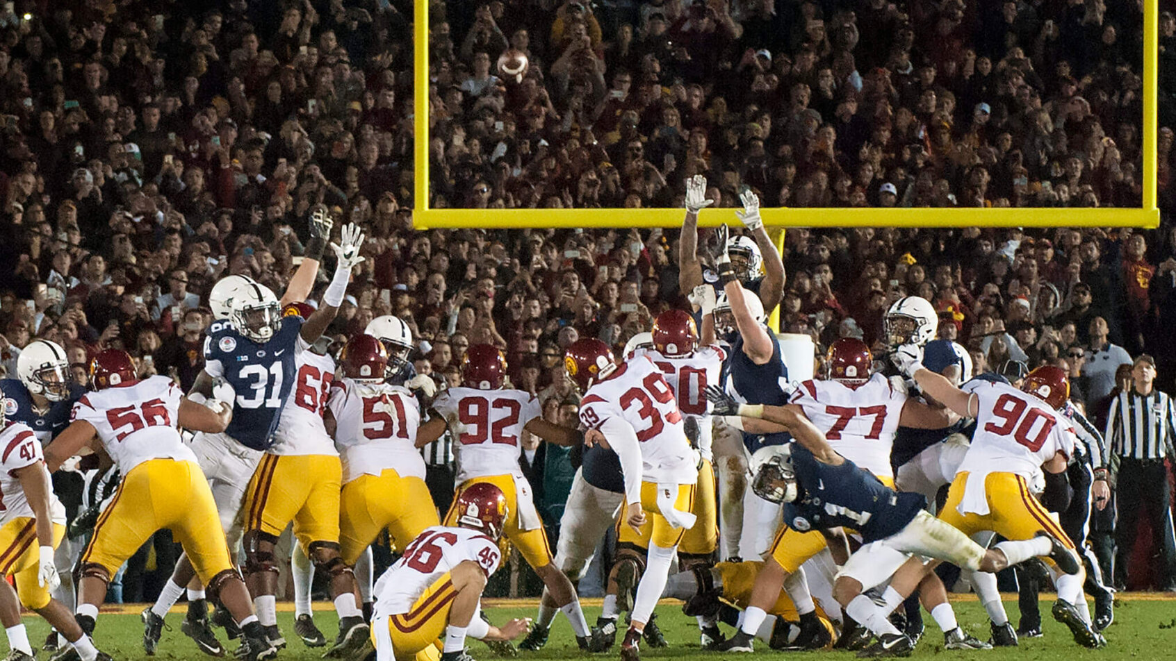 USC beats Penn State in the Rose Bowl