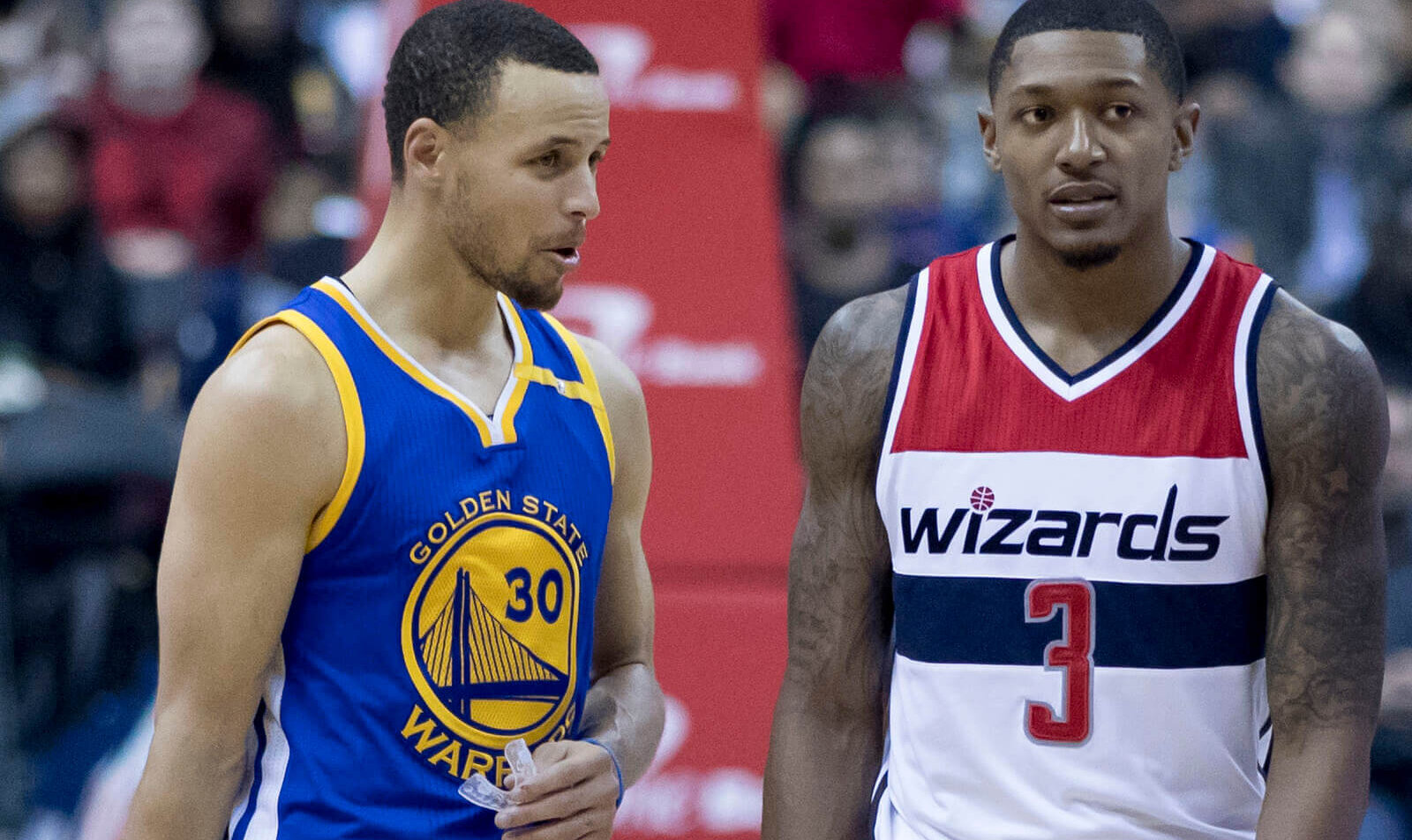 Steph Curry and Bradley Beal