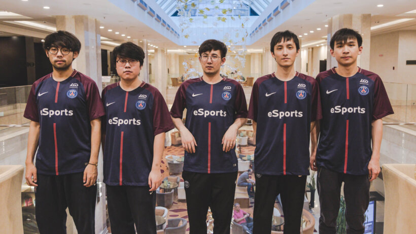 PSG.LGD eSports team