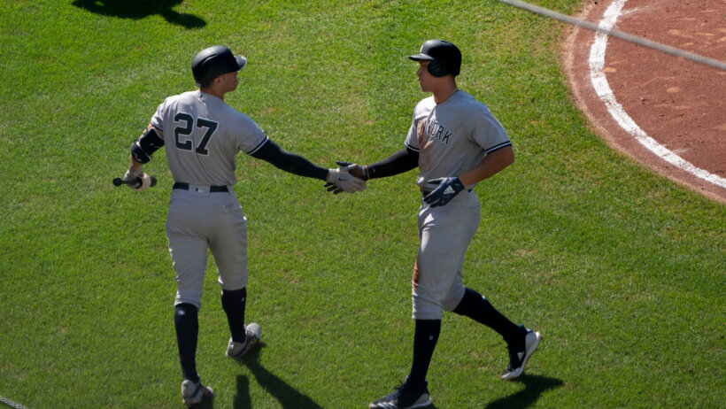 Yankees sluggers Aaron Judge and Giancarlo Stanton