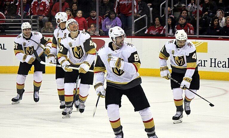 Vegas Golden Knights celebrate