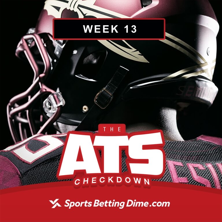 Week 13 of the ATS Checkdown