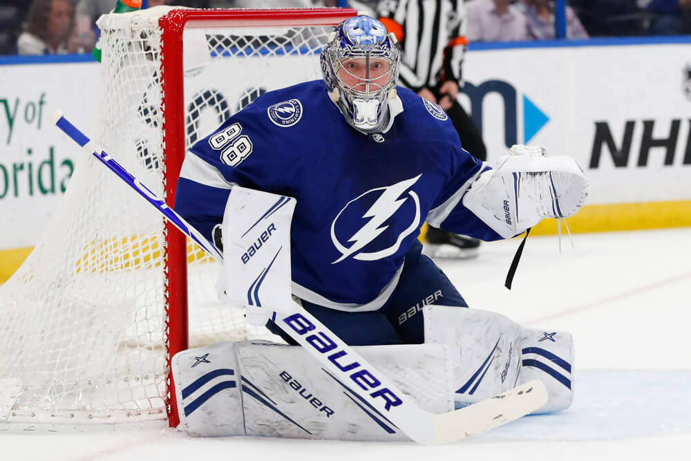 Andrei Vasilevskiy Tampa Bay Lightning goalie