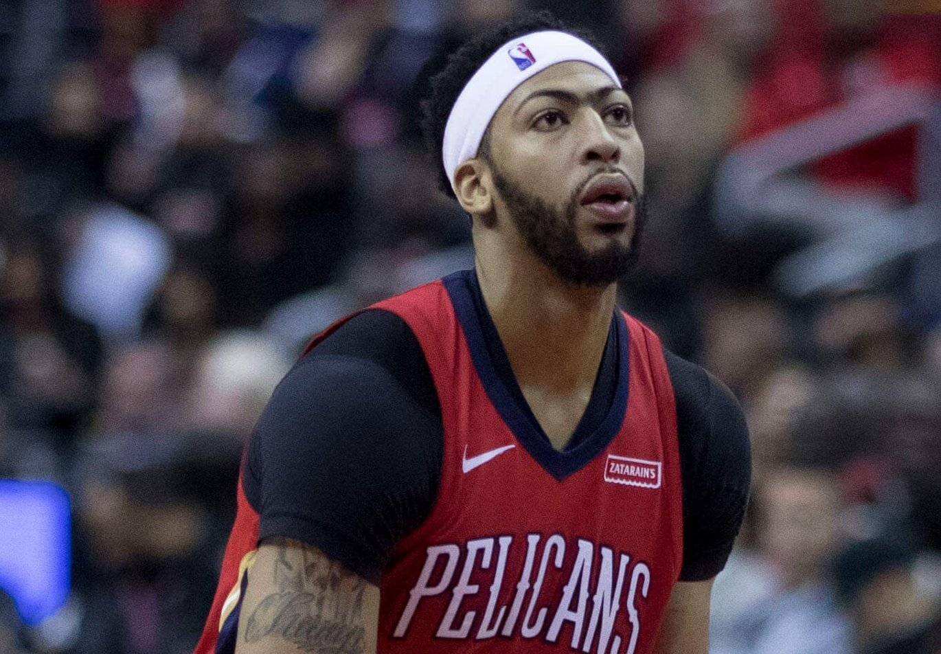 The Pelicans' Anthony Davis