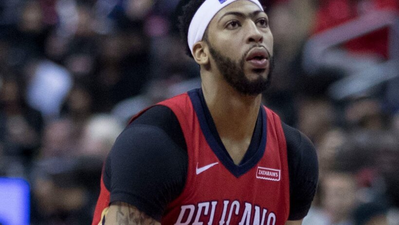 The Pelicans' Anthony Davis