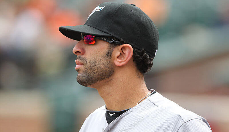 Jose Bautista during his time with the Blue Jays.