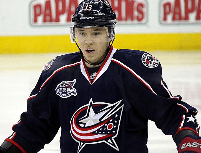 Columbus forward Cam Atkinson.