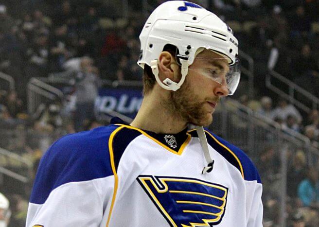 Blues defenseman Alex Pietrangelo.