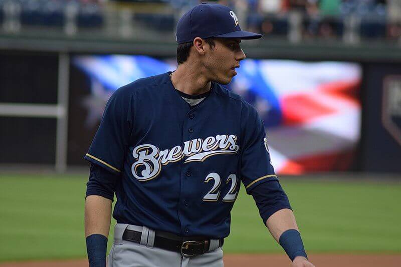 Milwaukee Brewers OF Christian Yelich.