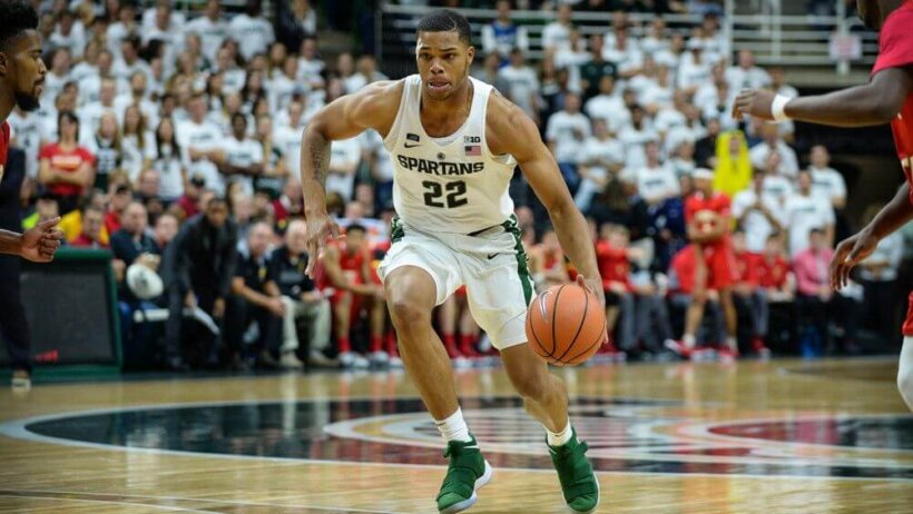 Michigan State guard Miles Bridges