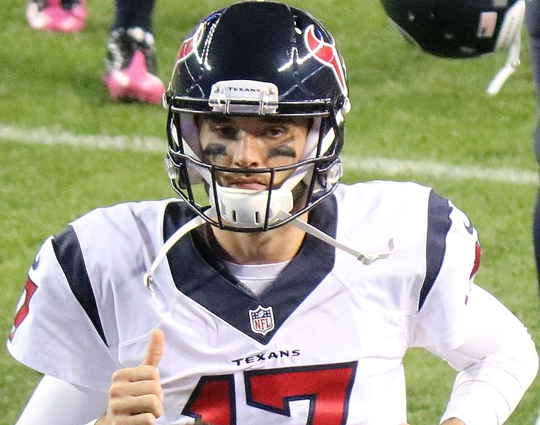 Osweiler jogging off the field