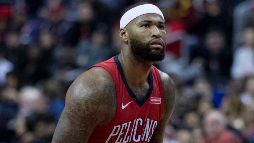DeMarcus Cousins at the free throw line