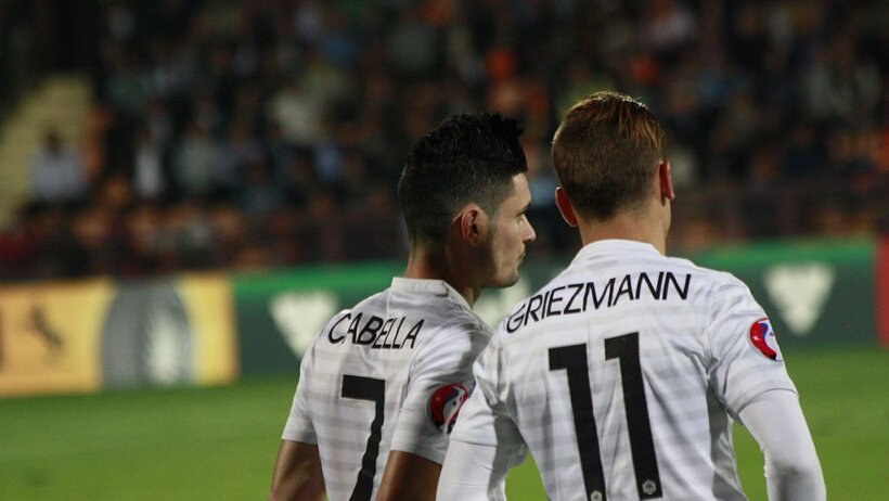 Cabella and Griezmann, France