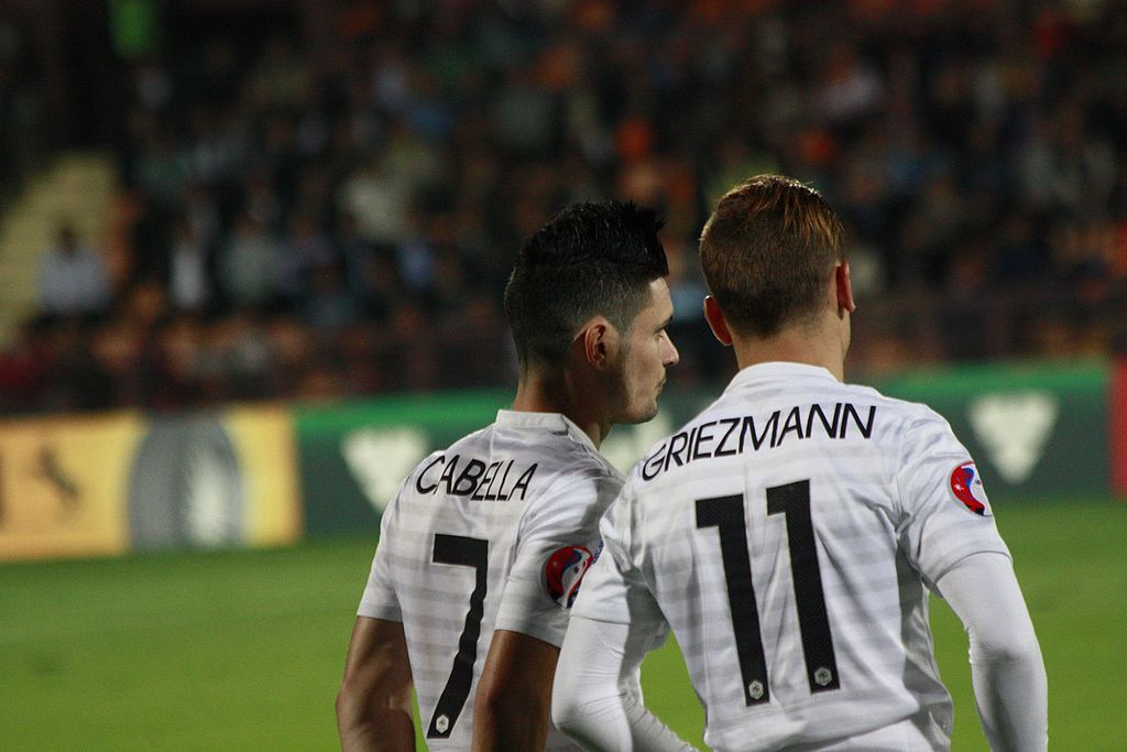 Cabella and Griezmann, France