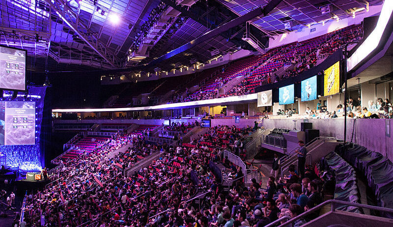 The International at Key Arena in Seattle