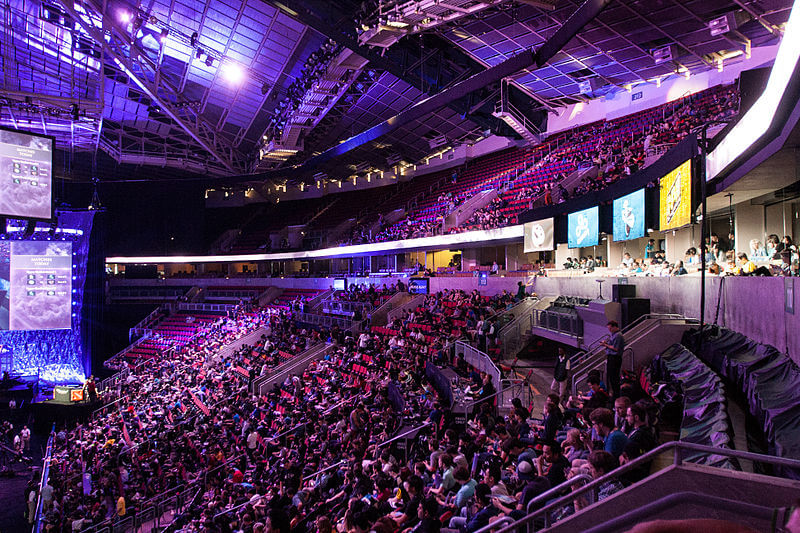 The International at Key Arena in Seattle