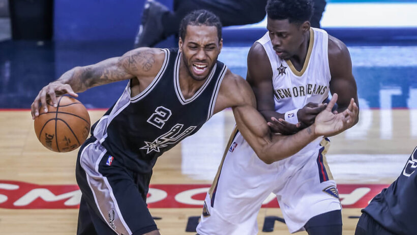 Kawhi Leonard of the San Antonio Spurs