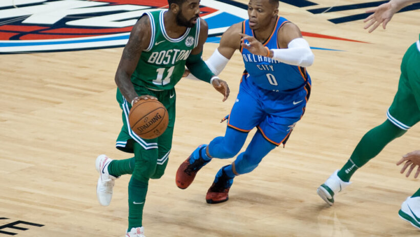 Kyrie Irving and Russell Westbrook