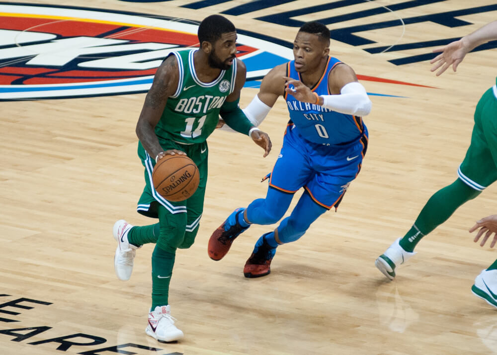 Kyrie Irving and Russell Westbrook