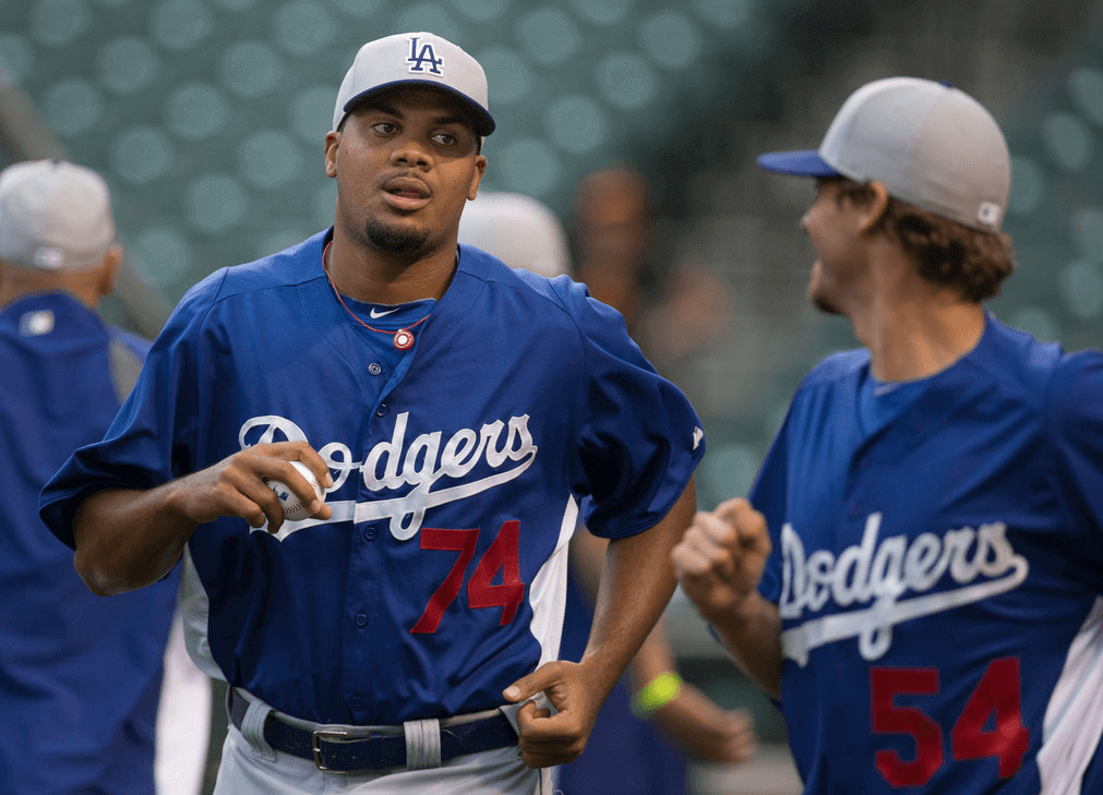 Los Angeles Dodgers closer Kenley Jansen