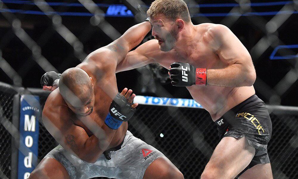 Miocic throws punch at Cormier
