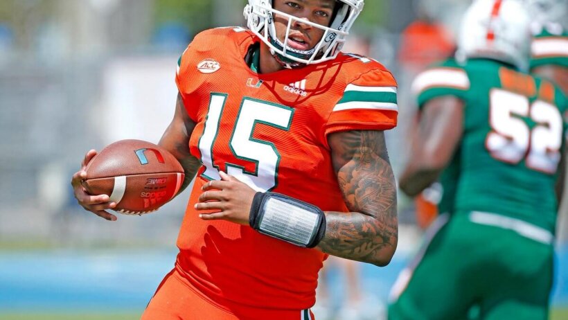Miami QB Jarren Williams