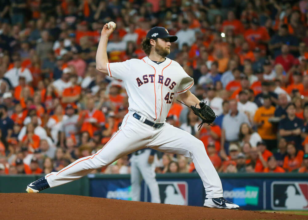 Gerrit Cole delivers pitch