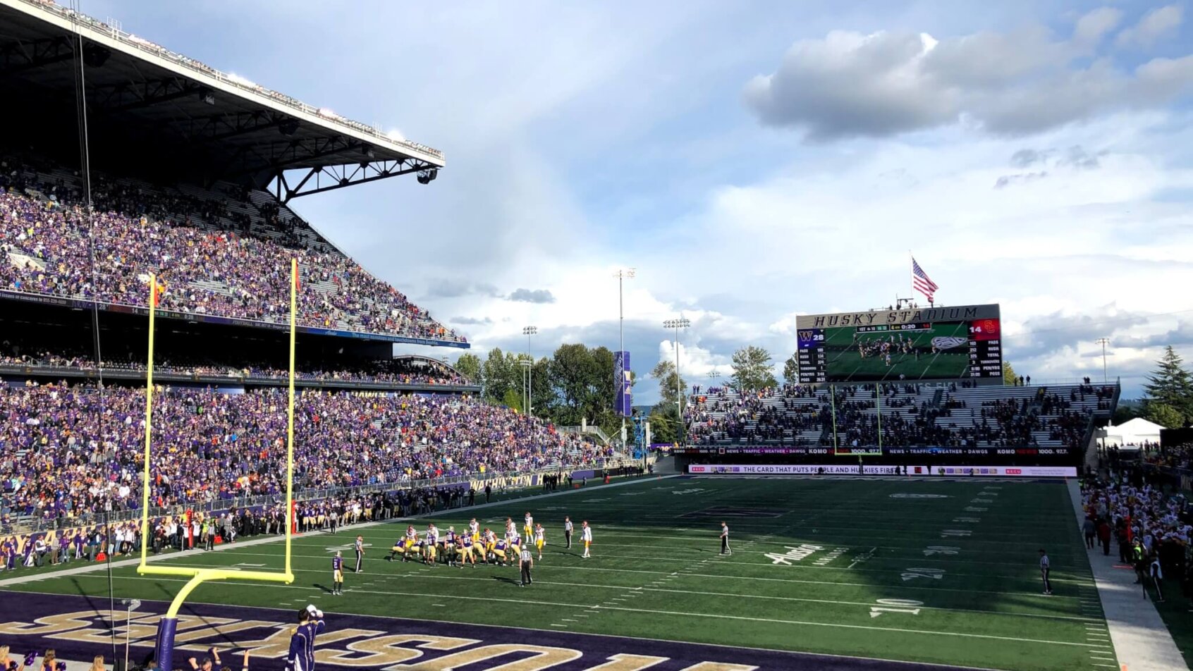 Husky Stadium, home of the Washington Huskies