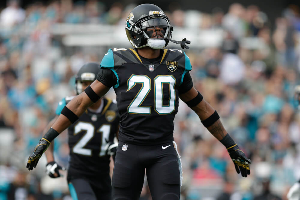 Jalen Ramsey pumping up the crowd