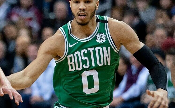Jayson Tatum of the Celtics