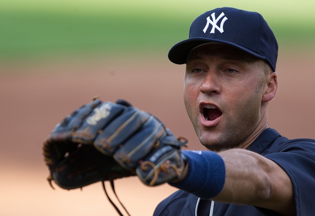 Jeter during his storied Yankees career