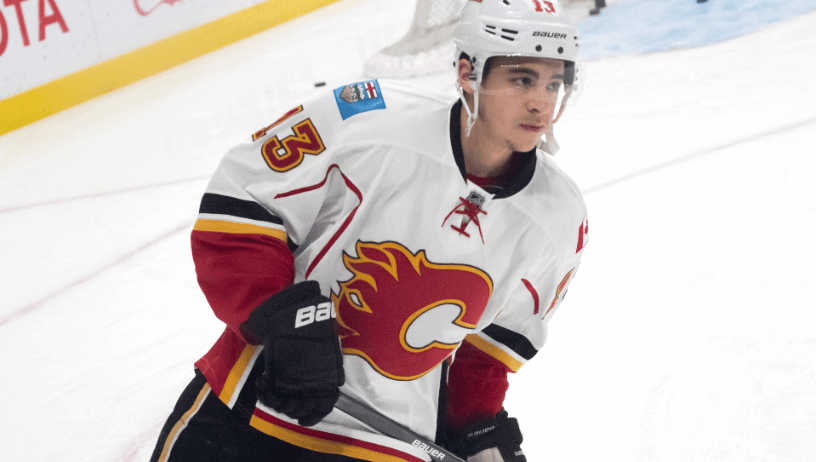 Johnny Gaudreau skating