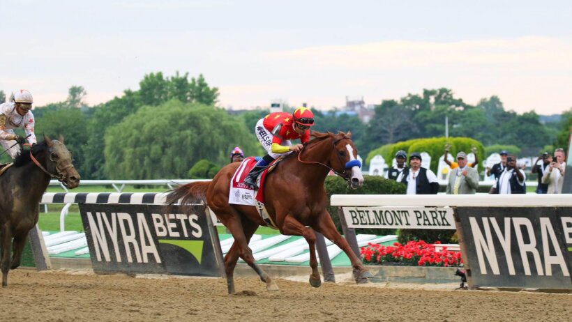 Justify won the 2018 Belmont Stakes