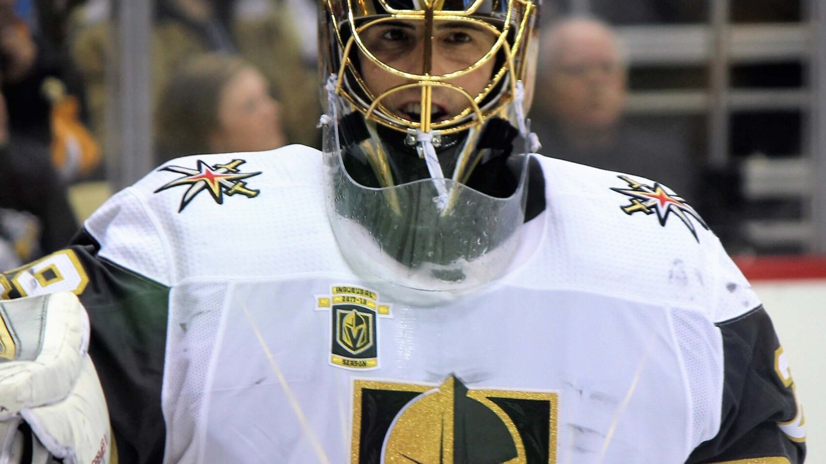 Vegas Golden Knights goalie Marc-Andre Fleury