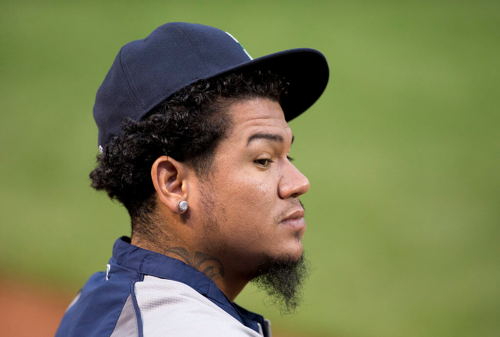 Seattle Mariners pitcher Felix Hernandez