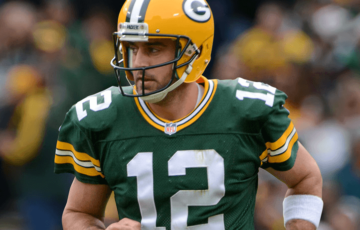 Green Bay QB Aaron Rodgers