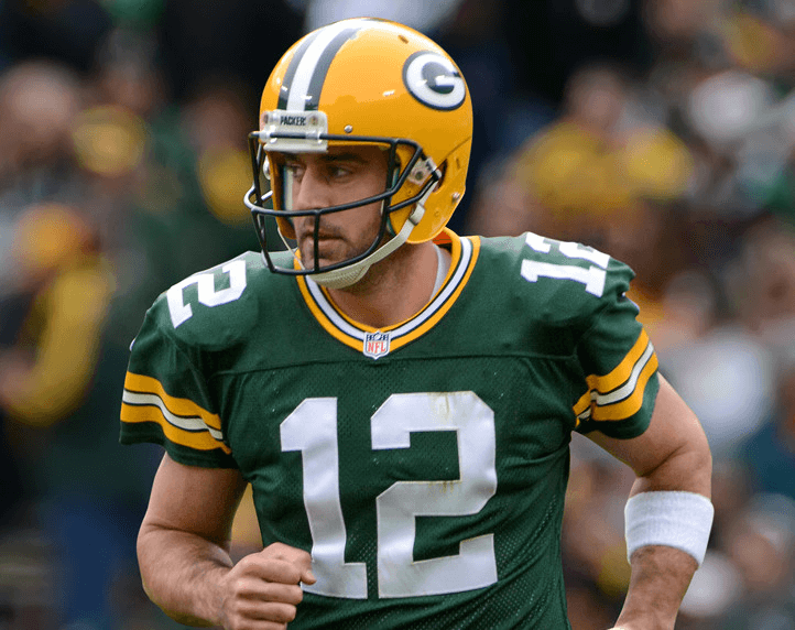 Green Bay QB Aaron Rodgers