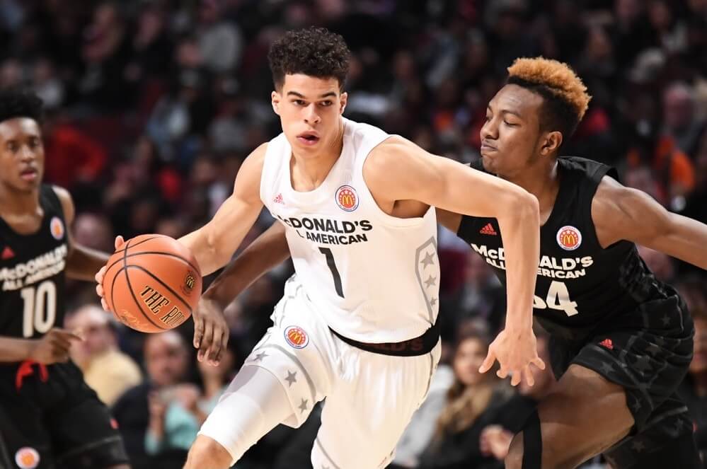 Michael Porter Jr during the 2017 MCDAAG
